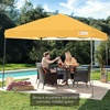 image:imageBest Choice Products 10x10ft Pop Up Canopy Tent Outdoor Shade 1 Person 1 Minute Set Up Carry Case 4 Weight Bags  BlueMarigold