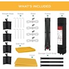 image:imageBest Choice Products 10x10ft Pop Up Canopy Tent Outdoor Shade 1 Person 1 Minute Set Up Carry Case 4 Weight Bags  BlueMarigold