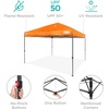 image:imageBest Choice Products 10x10ft Pop Up Canopy Tent Outdoor Shade 1 Person 1 Minute Set Up Carry Case 4 Weight Bags  BlueOrange