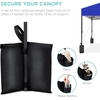 image:imageBest Choice Products 10x10ft Pop Up Canopy Tent Outdoor Shade 1 Person 1 Minute Set Up Carry Case 4 Weight Bags  BlueResort Blue