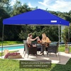 image:imageBest Choice Products 10x10ft Pop Up Canopy Tent Outdoor Shade 1 Person 1 Minute Set Up Carry Case 4 Weight Bags  BlueResort Blue
