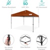 image:imageBest Choice Products 10x10ft Pop Up Canopy Tent Outdoor Shade 1 Person 1 Minute Set Up Carry Case 4 Weight Bags  BlueRust