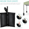 image:imageBest Choice Products 10x10ft Pop Up Canopy Tent Outdoor Shade 1 Person 1 Minute Set Up Carry Case 4 Weight Bags  BlueSage Green