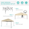 image:imageBest Choice Products 10x10ft Pop Up Canopy Tent Outdoor Shade 1 Person 1 Minute Set Up Carry Case 4 Weight Bags  BlueSand