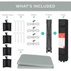 image:imageBest Choice Products 10x10ft Pop Up Canopy Tent Outdoor Shade 1 Person 1 Minute Set Up Carry Case 4 Weight Bags  BlueSilver