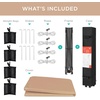 image:imageBest Choice Products 10x10ft Pop Up Canopy Tent Outdoor Shade 1 Person 1 Minute Set Up Carry Case 4 Weight Bags  BlueTan
