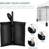 image:imageBest Choice Products 10x10ft Pop Up Canopy Tent Outdoor Shade 1 Person 1 Minute Set Up Carry Case 4 Weight Bags  BlueWhite