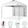 image:imageBest Choice Products 10x10ft Pop Up Canopy Tent Outdoor Shade 1 Person 1 Minute Set Up Carry Case 4 Weight Bags  BlueWhite