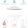 image:imageBest Choice Products 10x10ft Pop Up Canopy Tent Outdoor Shade 1 Person 1 Minute Set Up Carry Case 4 Weight Bags  BlueWhiteWhite