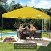 image:imageBest Choice Products 10x10ft Pop Up Canopy Tent Outdoor Shade 1 Person 1 Minute Set Up Carry Case 4 Weight Bags  BlueYellow