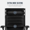 image:imageBest Choice Products Oversized Padded Zero Gravity Chair wCanopy Headrest Cup Holder Side Tray Folding Outdoor Patio Recliner Lounger  BeigeBlack