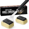 image:imageBest Choice Products BristleFree Grill Brush and Scraper Safe BBQ Grill Cleaner for Grills amp Griddles Stainless Steel Scraper Includes Replacement Sponge No Wire Bristles