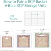 image:imageBest Choice Products 105x105in Pack of 5 Cube Storage Baskets Water Hyacinth Multipurpose Collapsible Organizers Handwoven Laundry Totes for Laundry Living Room Kids Room amp Nursery  ChestnutChestnut