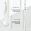 image:imageBest Choice Products 75ft Fringe Market Patio Umbrella  Outdoor Boho Tassel Sunshade for Table Pool Deck Backyard  UPF50 Easy Tilt Heavy Duty Steel Pole amp Ribs  WhiteWhite