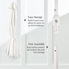 image:imageBest Choice Products 75ft Fringe Market Patio Umbrella  Outdoor Boho Tassel Sunshade for Table Pool Deck Backyard  UPF50 Easy Tilt Heavy Duty Steel Pole amp Ribs  WhiteWhite