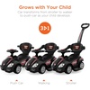 image:imageBest Choice Products Kids 3in1 Push and Pedal Car Toddler Ride On wHandle Horn Music  BlackBlack