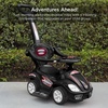 image:imageBest Choice Products Kids 3in1 Push and Pedal Car Toddler Ride On wHandle Horn Music  BlackBlack