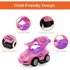 image:imageBest Choice Products Kids 3in1 Push and Pedal Car Toddler Ride On wHandle Horn Music  BlackPink