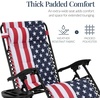 image:imageBest Choice Products Oversized Padded Zero Gravity Chair Recliner wCanopyAmerican Flag