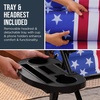 image:imageBest Choice Products Oversized Padded Zero Gravity Chair Recliner wCanopyAmerican Flag