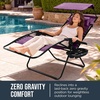 image:imageBest Choice Products Oversized Padded Zero Gravity Chair Recliner wCanopyAmethyst Purple