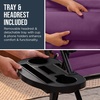 image:imageBest Choice Products Oversized Padded Zero Gravity Chair Recliner wCanopyAmethyst Purple