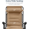 image:imageBest Choice Products Oversized Padded Zero Gravity Chair Recliner wCanopyBeige
