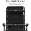 image:imageBest Choice Products Oversized Padded Zero Gravity Chair Recliner wCanopyBlack