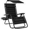 image:imageBest Choice Products Oversized Padded Zero Gravity Chair Recliner wCanopyBlack