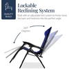 image:imageBest Choice Products Oversized Padded Zero Gravity Chair Recliner wCanopyBlackBlue