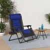 image:imageBest Choice Products Oversized Padded Zero Gravity Chair Recliner wCanopyBlackBlue