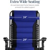 image:imageBest Choice Products Oversized Padded Zero Gravity Chair Recliner wCanopyBlackBlue