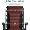 image:imageBest Choice Products Oversized Padded Zero Gravity Chair Recliner wCanopyBlackBrown
