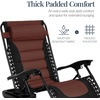 image:imageBest Choice Products Oversized Padded Zero Gravity Chair Recliner wCanopyBlackBrown