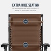 image:imageBest Choice Products Oversized Padded Zero Gravity Chair Recliner wCanopyBrown