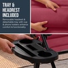 image:imageBest Choice Products Oversized Padded Zero Gravity Chair Recliner wCanopyBurgundy
