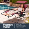 image:imageBest Choice Products Oversized Padded Zero Gravity Chair Recliner wCanopyBurgundy