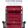 image:imageBest Choice Products Oversized Padded Zero Gravity Chair Recliner wCanopyBurgundy