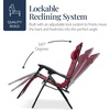 image:imageBest Choice Products Oversized Padded Zero Gravity Chair Recliner wCanopyBurgundy