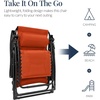 image:imageBest Choice Products Oversized Padded Zero Gravity Chair Recliner wCanopyBurnt Orange