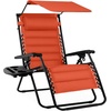 image:imageBest Choice Products Oversized Padded Zero Gravity Chair Recliner wCanopyBurnt Orange