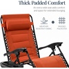 image:imageBest Choice Products Oversized Padded Zero Gravity Chair Recliner wCanopyBurnt Orange
