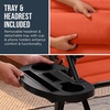 image:imageBest Choice Products Oversized Padded Zero Gravity Chair Recliner wCanopyBurnt Orange