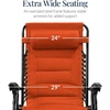 image:imageBest Choice Products Oversized Padded Zero Gravity Chair Recliner wCanopyBurnt Orange