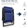 image:imageBest Choice Products Oversized Padded Zero Gravity Chair Recliner wCanopyCobalt Blue