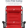 image:imageBest Choice Products Oversized Padded Zero Gravity Chair Recliner wCanopyCrimson Red