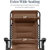 image:imageBest Choice Products Oversized Padded Zero Gravity Chair Recliner wCanopyDark Brown