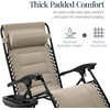 image:imageBest Choice Products Oversized Padded Zero Gravity Chair Recliner wCanopyDune