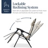 image:imageBest Choice Products Oversized Padded Zero Gravity Chair Recliner wCanopyDune