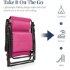 image:imageBest Choice Products Oversized Padded Zero Gravity Chair Recliner wCanopyHot Pink